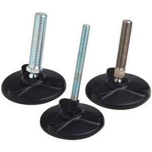 Pie de máquina - V12Z37M100 series - Advanced Antivibration Components - de poliamida / de acero inoxidable / de acero zincado