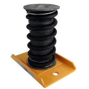 Soporte antivibratorio cilíndrico - V10Z32-100 series - Advanced Antivibration Components - de acero / para cargas pesadas / amortiguador de muelle