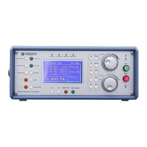 Sistema de prueba para relé monofásico - S100A - PONOVO POWER CO., LTD