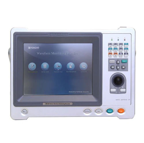 Registrador digital - MR series - PONOVO POWER CO., LTD - de corriente / de tiempo / de visualización