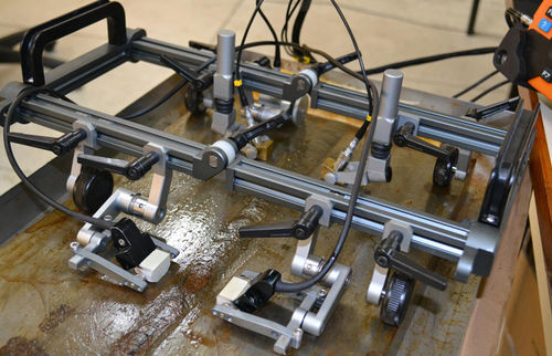 Robot de inspección con ruedas - UHTS-X02 - SIUI(Shantou Institute of Ultrasonic Instruments) - con transductores múltiples / para canalizaciones