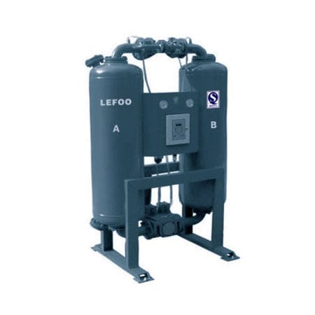 Secador por adsorción - LFAD-xMXF series - ZHEJIANG LEFOO CONTROLS CO., LTD - continuo / de aire / vertical