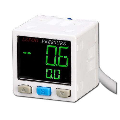 Presostato electrónico - LFDS10X - ZHEJIANG LEFOO CONTROLS CO., LTD - para aire / con visualizador digital / de alta precisión
