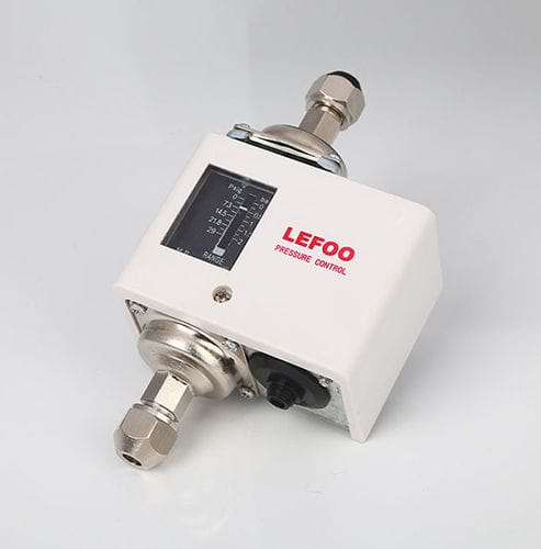 Presostato de fuelle - LF5D - ZHEJIANG LEFOO CONTROLS CO., LTD - diferencial / para líquido / para aire