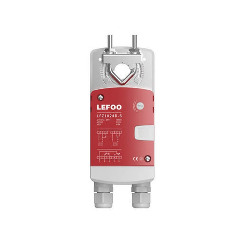 Actuador de compuerta eléctrico - LFZ10 - ZHEJIANG LEFOO CONTROLS CO., LTD - motorizado / rotativo / de fracción de vuelta