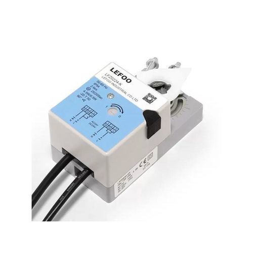 Actuador de compuerta eléctrico - LFZ series - ZHEJIANG LEFOO CONTROLS CO., LTD - motorizado / rotativo / 90°