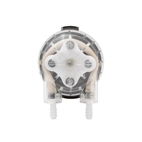 Bomba peristáltica - LFP402ST - ZHEJIANG LEFOO CONTROLS CO., LTD - con motor DC / de control de caudal / de acero inoxidable