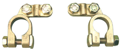 Brida de fijación de baterías de rosca - IDEAL AUTOMOTIVE AND HOSE CLAMPS - sin aislamiento eléctrico