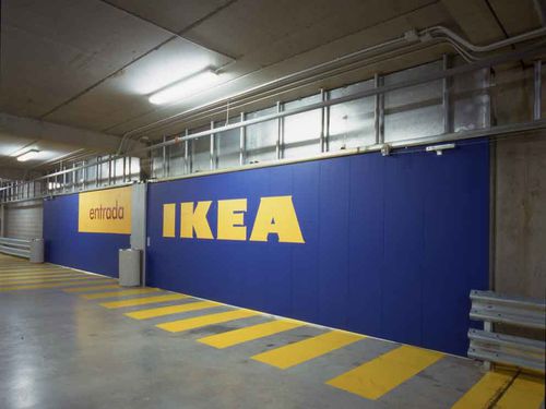 Puerta corredera - CRF series - ALFATECO MADRID S.A. - de metal / industrial / para interior