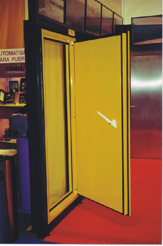 Puerta abatible - Ac35/RF60 - ALFATECO MADRID S.A. - de metal / para interior / acústica