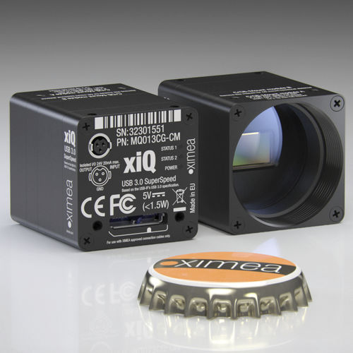 Cámara para microscopio - MQ042RG-CM - XIMEA - de emisión óptica por chispa / de vigilancia / para la visión industrial