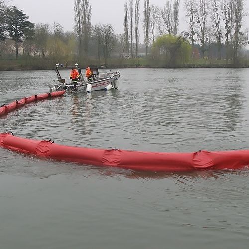 Barrera flotante de contención de aceite - BARC 2055R - DIFOPE - flotante