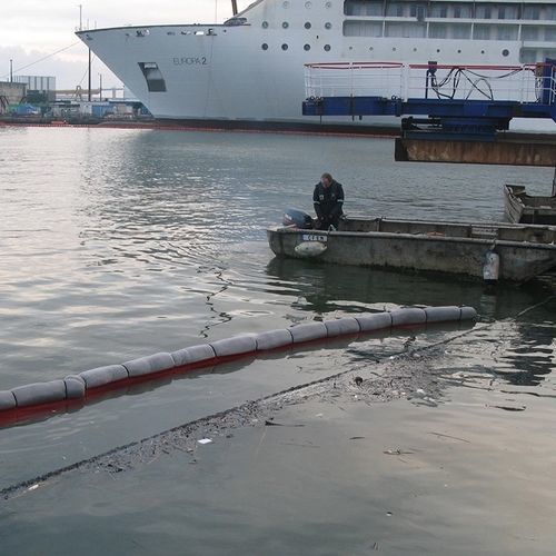 Barrera flotante de contención de aceite - BARH6PVC-1 - DIFOPE - flotante