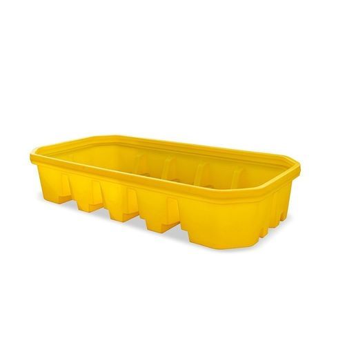 Paleta de retención para estantería - BRPJ - DIFOPE - de PEAD / apilable