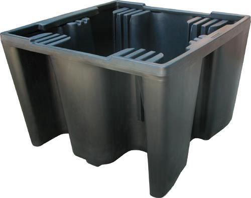 Cubeta de retención para cubitainer - 1100 l | BRPN 1CSC - DIFOPE - para contenedor IBC / de polietileno de alta densidad / de PEHD