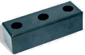 Soporte antivibratorio rectangular - LMT-1334-00 - LASPAR Dış Ticaret Satış Dağıtım ve Pazarlama AŞ. - de caucho / de metal