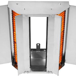 Panel radiante de cerámica - FS/FA/XLA/XLS series - SBM - de gas