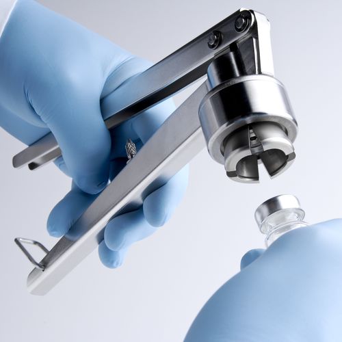 Herramienta de engaste manual - Altmann Analytik Gmbh & Co. KG - para capuchón final