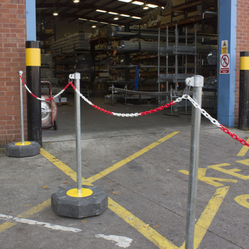 Balizamiento de seguridad - Kee Mark® - KEE SAFETY  - con cadena / portátil / autoportante