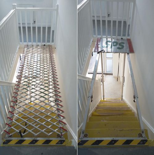 Plataforma de trabajo - StairSpan - KEE SAFETY  - de acceso / móvil