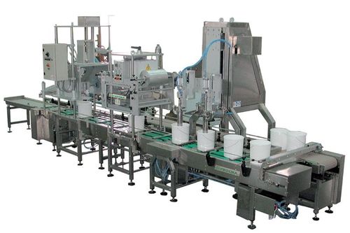 Línea de llenado y preparación de cubos para líquidos - max. 360 pz/h - Procma s.r.l.