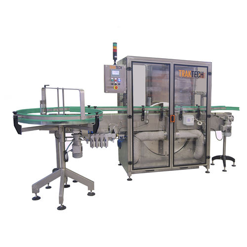 Enjuagadora rotativa - R series - TRAKTECH - para botellas / para la industria alimentaria / para la industria farmacéutica
