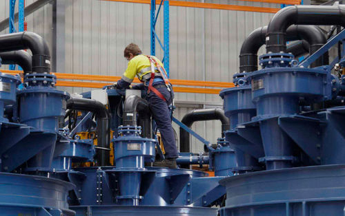 Separador de partículas - KREBS® gMAX® - FLSmidth MAAG® Gears and drives - de ciclón / para obra de construcción / densimétrico