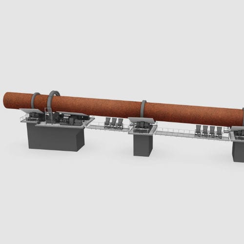 Horno giratorio - FLSmidth MAAG® Gears and drives - automático