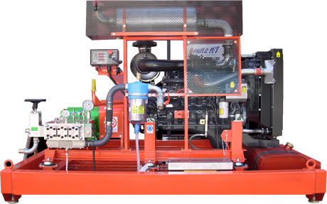 Limpiador de alta presión con motor térmico - MP-HP - P.T.C.  Srl - móvil / estacionario