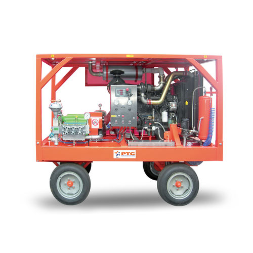 Limpiador de alta presión de agua fría - PTC 5 D - P.T.C.  Srl - con motor diésel / móvil