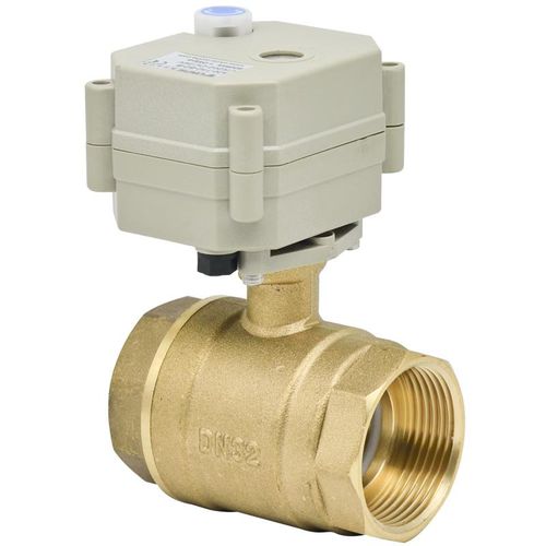 Válvula de bola - T32-B2-B - Taizhou Tonhe Flow Control Equipment Co.,ltd - con actuador eléctrico / de control / para agua