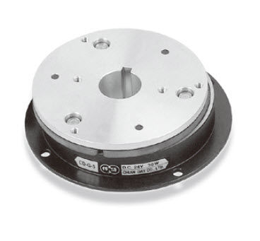 Freno de fricción - CG1 series - CHAIN TAIL CO., LTD. - electromagnético / de montaje en brida