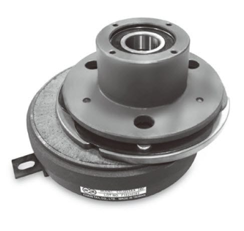 Embrague de fricción - CJ2 series - CHAIN TAIL CO., LTD. - electromagnético / con cojinetes