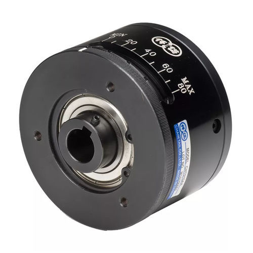 Freno-embrague de histéresis - CHT Series - CHAIN TAIL CO., LTD. - electromagnético / para el control de la tensión / de montaje en brida