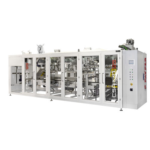 Llenadora totalmente automática - CSA 90-95 - PAYPER - para bolsas abiertas / de materiales secos a granel / de peso neto