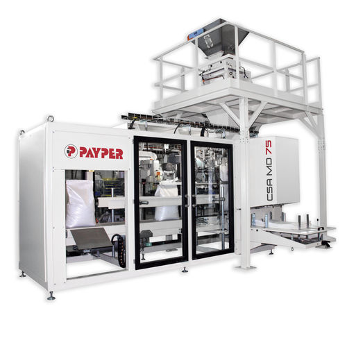 Llenadora enteramente automática - CSA 70-75 - PAYPER - para bolsas abiertas / de materiales secos a granel / de peso neto