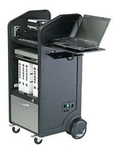Carro con estantes - 570 x 560 x 1 250 mm | PARAPROJECT® P1 - PARAT GmbH & Co KG - multifuncional