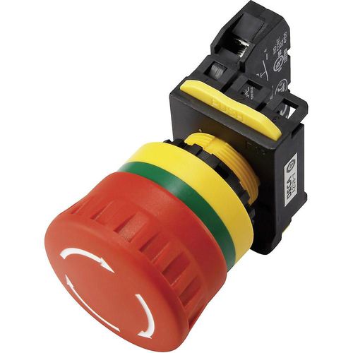 Botón pulsador con cabeza fungiforme - DECA Emergency stop switches - SWITCHLAB INC. - de parada de emergencia / IP20 / electromecánico