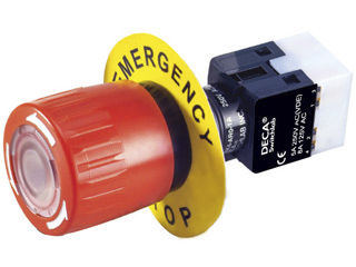 Botón pulsador de seta - SWITCHLAB INC. - de parada de emergencia / electromecánico