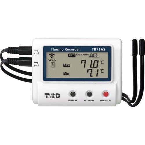 Registrador de datos de temperatura - TR71A2 - T&D Corporation - USB / inalámbrico / bluetooth