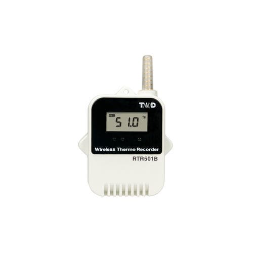 Registrador de datos de temperatura - RTR501B - T&D Corporation - inalámbrico / con pantalla / compacto