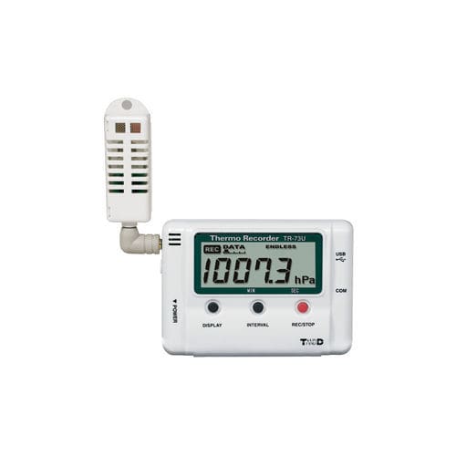 Registrador de datos de presión barométrica - TR-73U - T&D Corporation - de humedad / de temperatura / USB