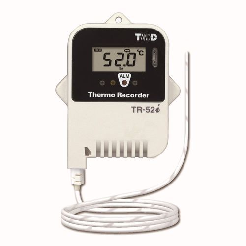 Registrador de datos de temperatura - TR-52i - T&D Corporation - inalámbrico / con pantalla / programable