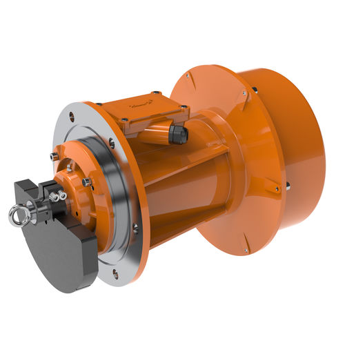 Motor vibratorio eléctrico - KVM-F series - KEM-P VIBRATION MOTORS - circular / para la industria alimentaria / para construcciones