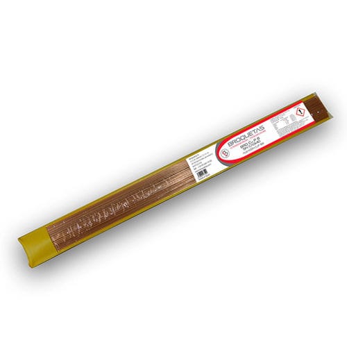 Barra de soldar rectangular - BRO Cu P 8 - Broquetas