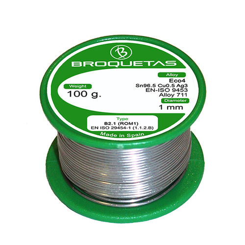 Hilo de soldadura sin plomo - ECO 4 - Broquetas