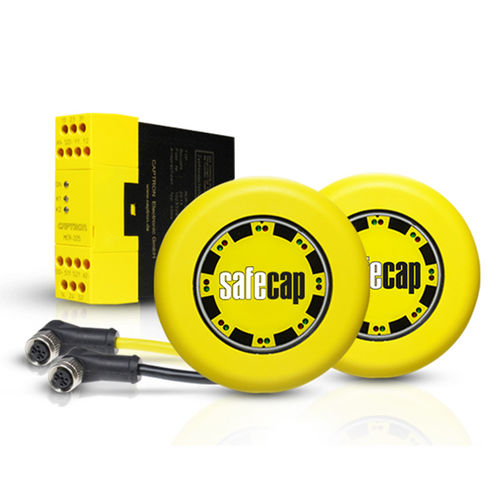 Mando bimanual capacitivo - SC4 - CAPTRON - IP69K / IK08 / resiliente