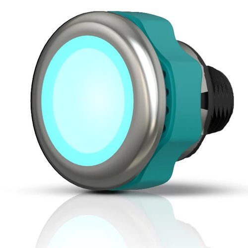 Indicador luminoso de acero inoxidable - CANEO series10 Signal Stainless Steel - CAPTRON - LED / montado en panel / roscado