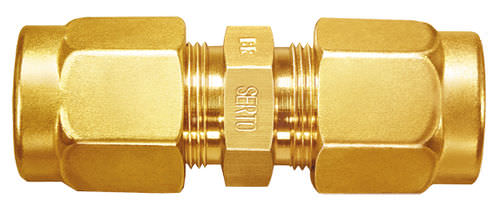 Racor hidráulico - M series - SERTO - de rosca / con anillo cortante / recto