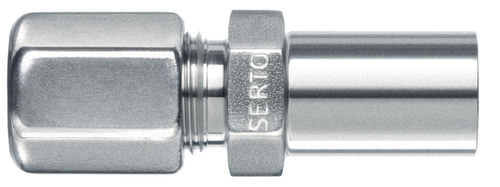 Racor hidráulico - L series - SERTO - de rosca / de acero inoxidable / para la industria farmacéutica